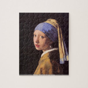 Vermeer - flickan med det pärlemorfärg pussel
