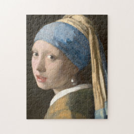 Vermeer, Girl with a Pearl Earring - Fine Art Pussel