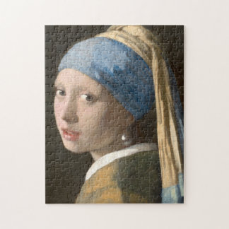 Vermeer, Girl with a Pearl Earring - Fine Art Pussel
