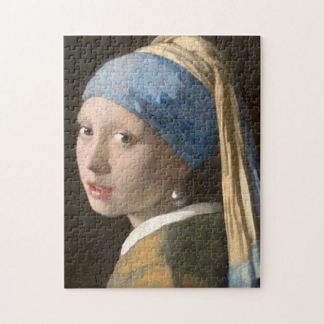 Vermeer, Girl with a Pearl Earring - Fine Art Pussel (Vertikal)