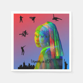 Vermeer i NYC Pappersservett