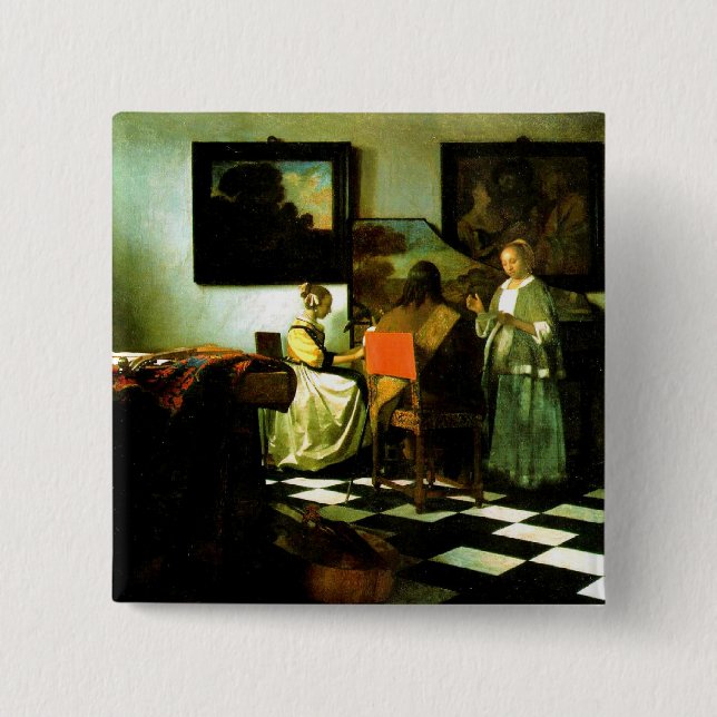 Vermeer: Konsertkonstverk Knapp (Framsida)