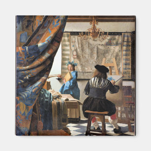 Vermeer - Konsten för målning Magnet