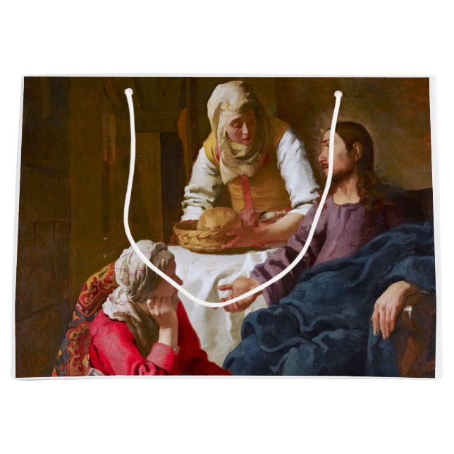 Vermeer - Kristus i huset Martha och Mary (Framsidan)
