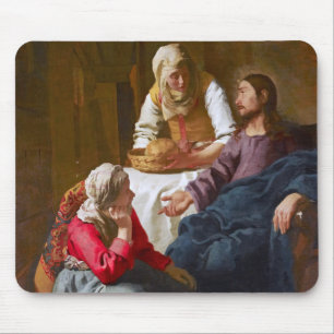 Vermeer - Kristus i huset Martha och Mary Musmatta