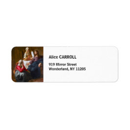 Vermeer - Kristus i huset Martha och Mary Returadress Etikett