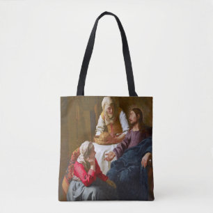 Vermeer - Kristus i huset Martha och Mary Tygkasse