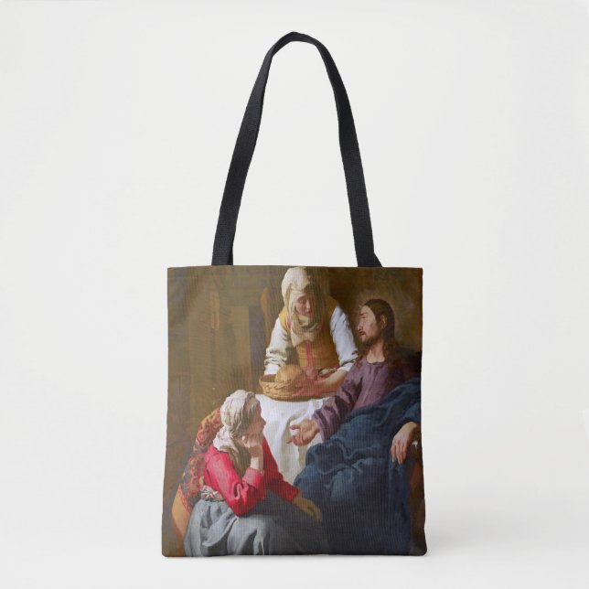 Vermeer - Kristus i huset Martha och Mary Tygkasse (Framsida)