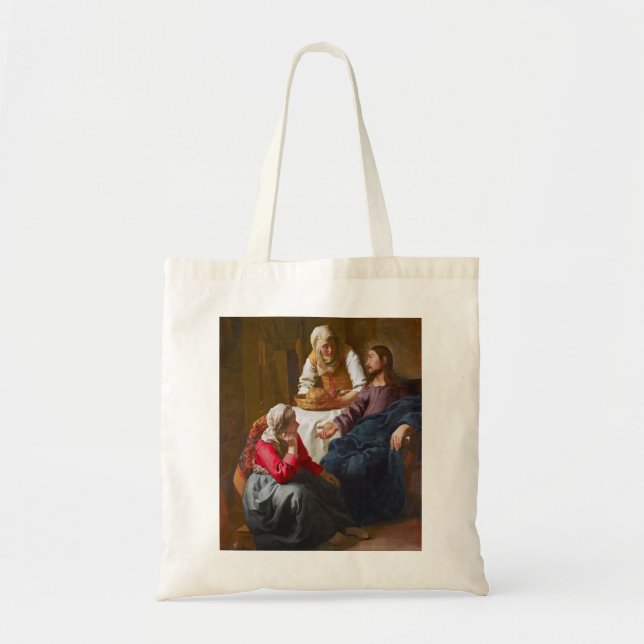 Vermeer - Kristus i huset Martha och Mary Tygkasse (Framsidan)