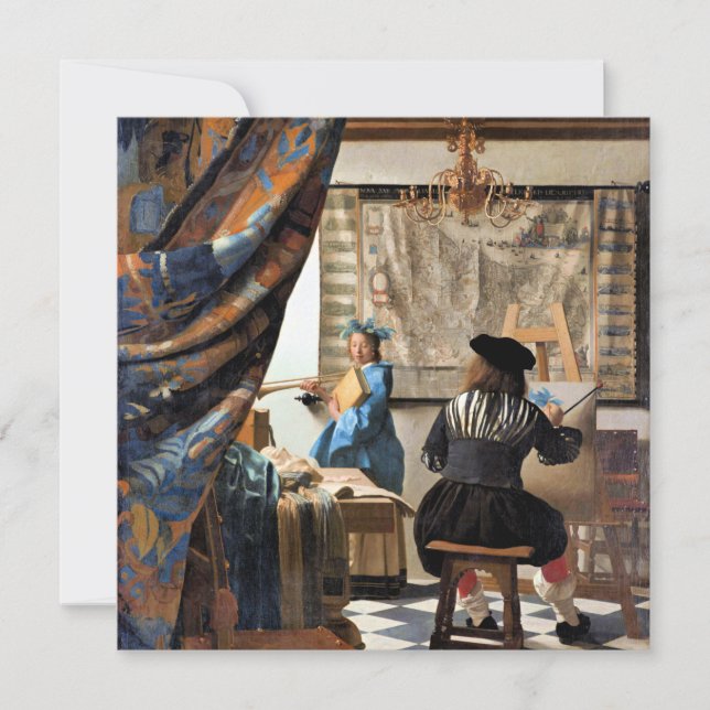 Vermeer - Målerikonsten (Framsida)