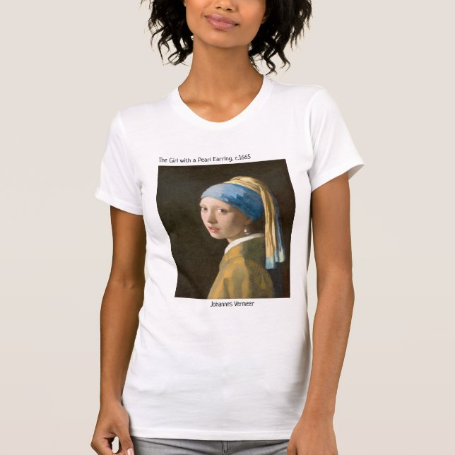 Vermeer Painting's T Shirt (Framsida)