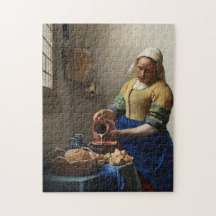 Vermeer, The Milkmaid - Dutch Fine Art Pussel
