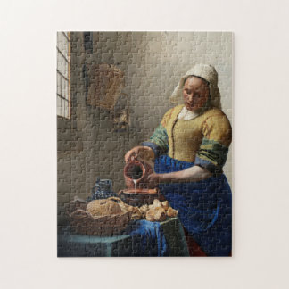 Vermeer, The Milkmaid - Dutch Fine Art Pussel