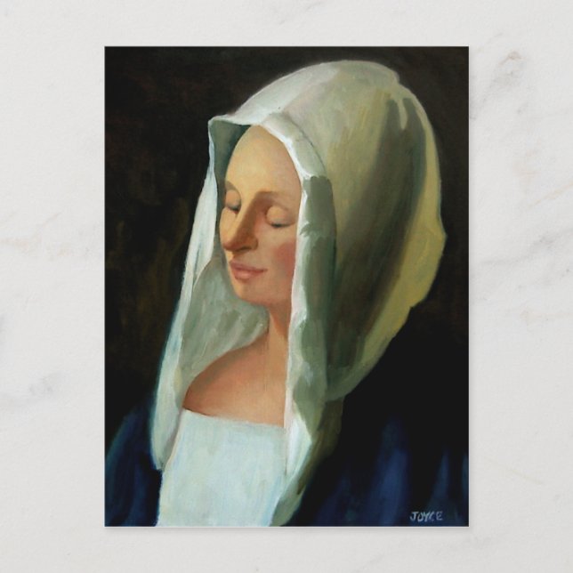 VERMEER'S DAM WEIGHING GULD VYKORT (Framsida)