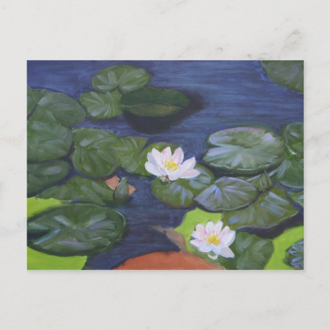 Vermeers WaterLilies Vykort (Framsida)