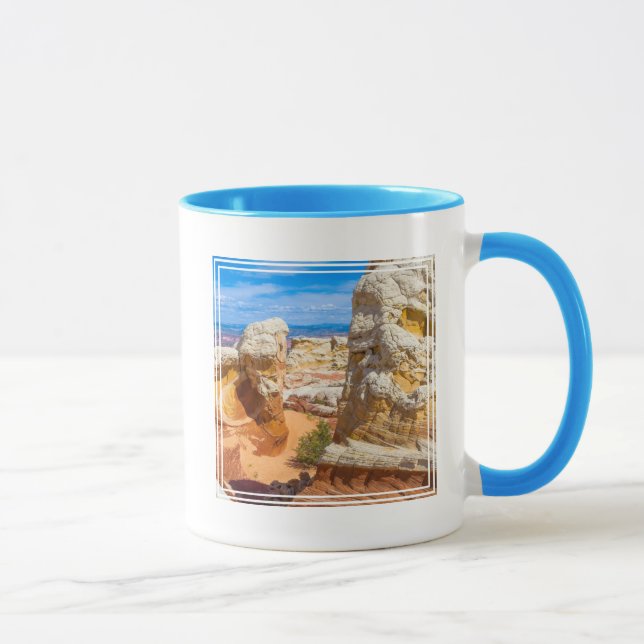 Vermilion Cliff-bergformationer Mugg (Höger)