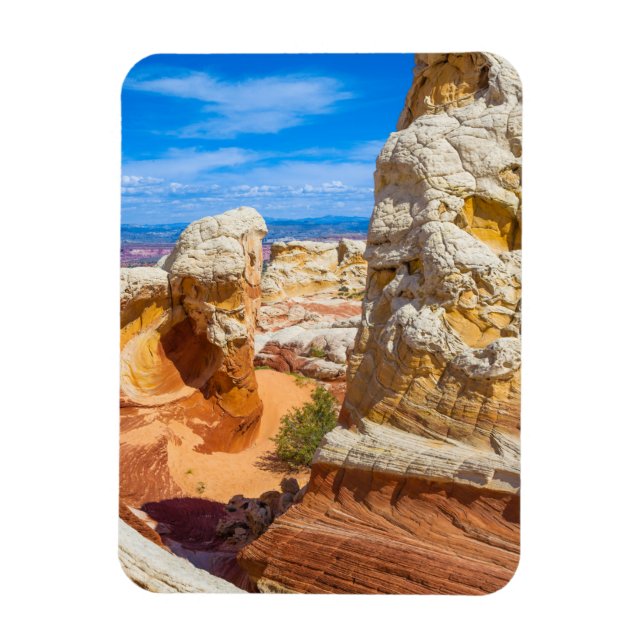 Vermilion Cliff-formationer Magnet (Vertikal)