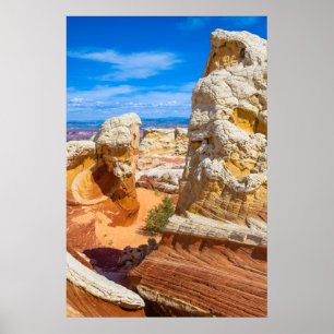 Vermilion Cliff-formationerna Poster