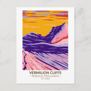 Vermilion Cliffs National Monument White Pocket Vykort