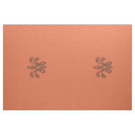 Vermilion Marie Antoinette initial upholstery Tyg