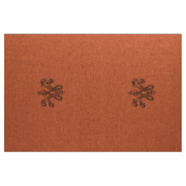 Vermilion Marie Antoinette initial upholstery Tyg
