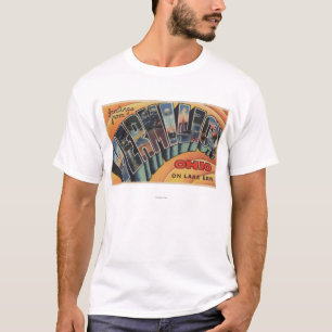 Vermilion Ohio - stora brevplatser Tee Shirt