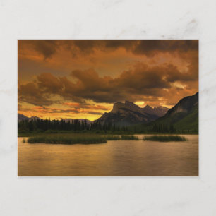 Vermilion Sjöar Sunset Vykort