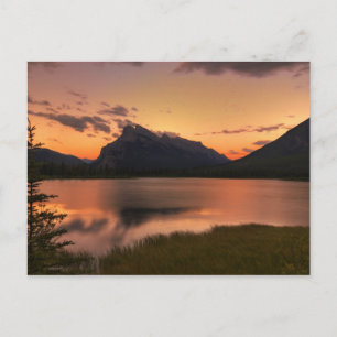 Vermilion Sjöar Sunset Vykort