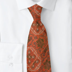 Vermiljon Brown Medallion Renaissance Slips