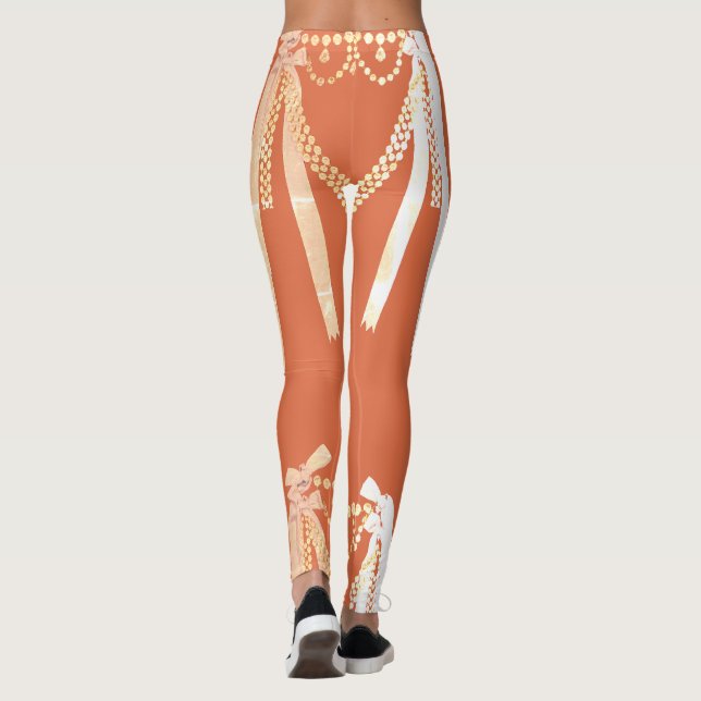 Vermillion – Diamonds Diamanten Necklace – Collier Leggings (Baksida)