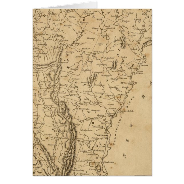 Vermont 5 hälsningskort (Framsidan)