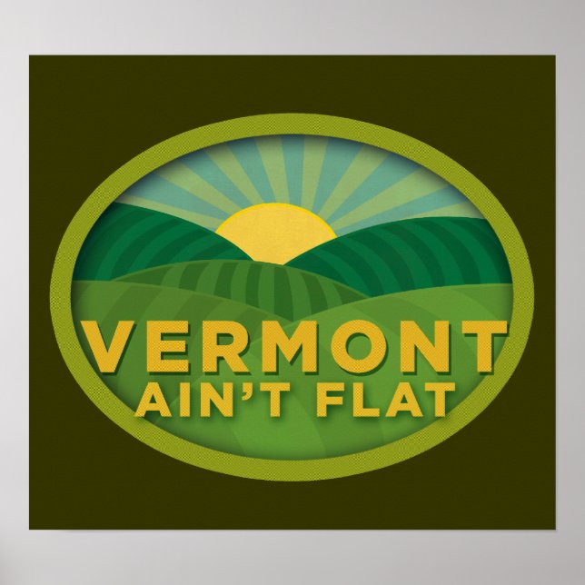 Vermont Ain Poster inte platt (Framsidan)