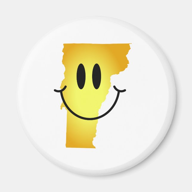 Vermont Ansikte Magnet (Framsidan)