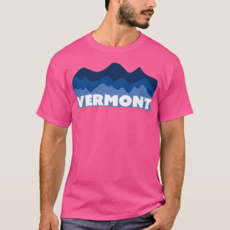 Vermont Blue Mountainscape aktivt T Shirt