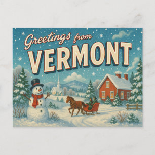 VERMONT Brevkort Vykort
