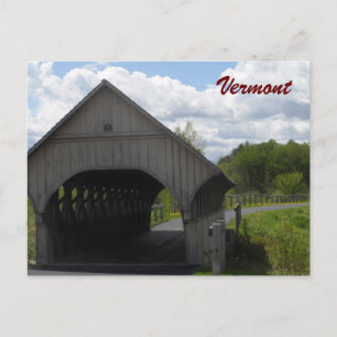 Vermont Covered Bridge Vykort