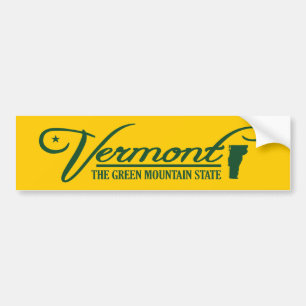 Vermont (delstaten Mine) Bildekal