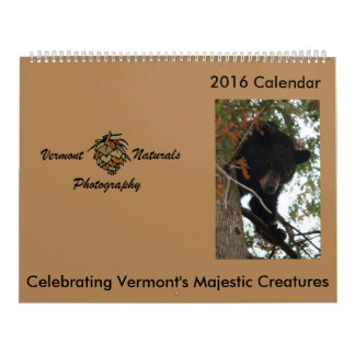 Vermont djurliv kalender