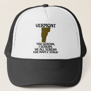 Vermont - Du skriker, jag skriker efter lönnsirap Keps