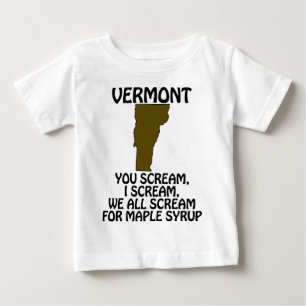 Vermont - Du skriker, jag skriker efter lönnsirap Tee Shirt