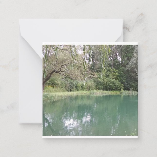 Vermont Fall Scene-kort Anteckningskort (Framsida)