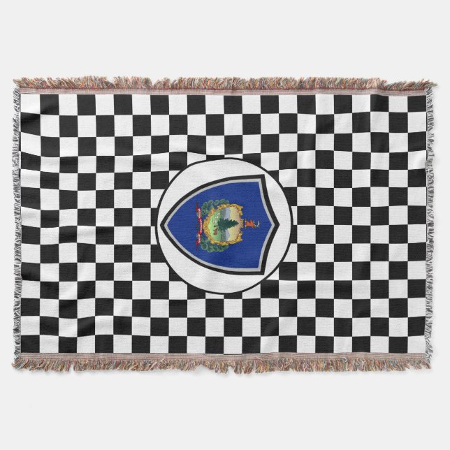 Vermont flagga filt (Framsidan)