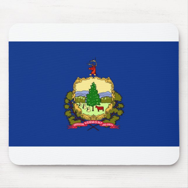 Vermont flagga musmatta (Framsidan)