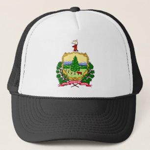 Vermont flaggatema 00 truckerkeps