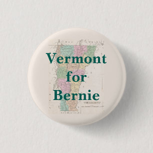 Vermont för Bernie 2016 Knapp