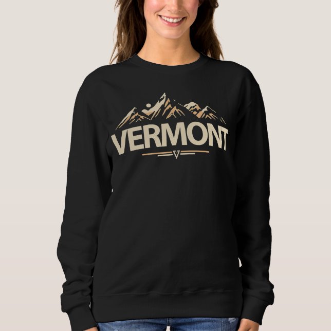 Vermont Förenta staterna T Shirt (Framsida)