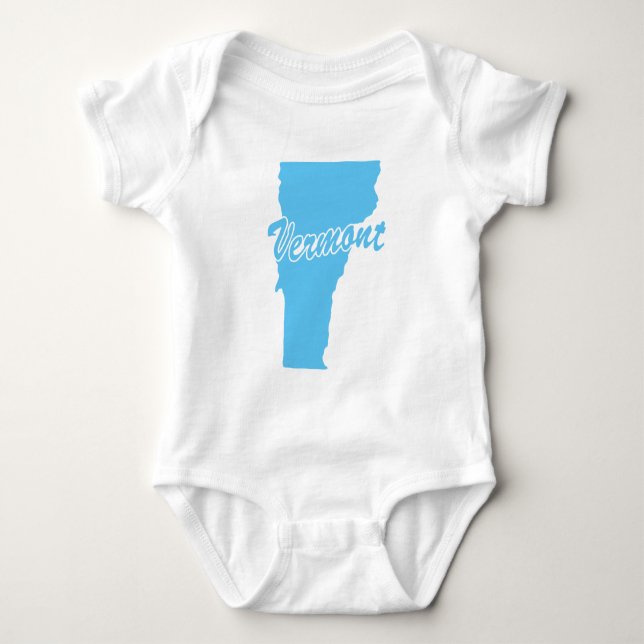 Vermont-formens tillstånd t shirt (Framsida)