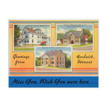 Vermont, Hälsning från Hardwick