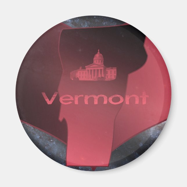 Vermont hem magnet (Framsidan)