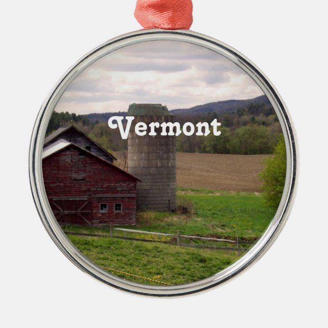Vermont Julgransprydnad Metall (Framsidan)